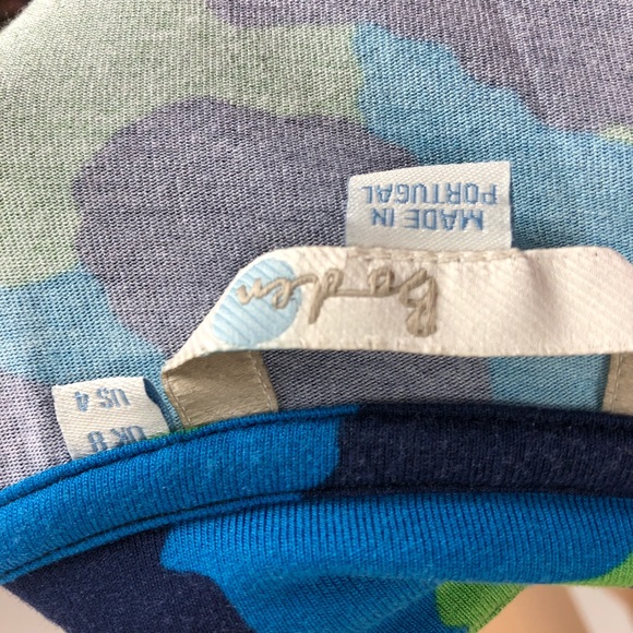 Boden blue long sleeve round neck size 4 dress(24) - Picture 7 of 8